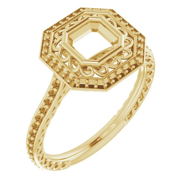 Halo-Style Engagement Ring