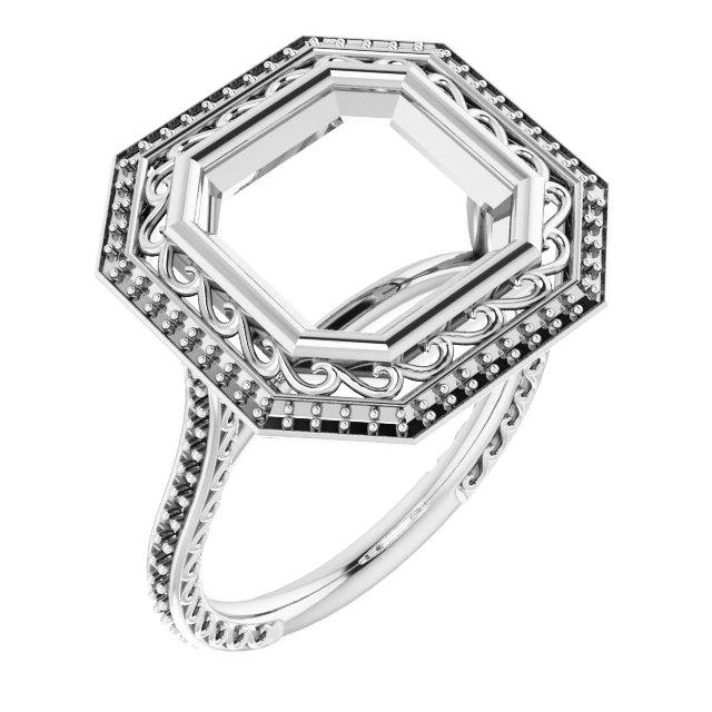 Halo-Style Engagement Ring