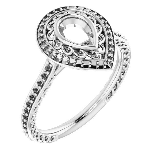 Halo-Style Engagement Ring
