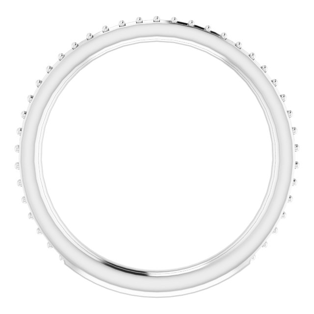 Band Mounting for 12x8 mm Pear Ring view 2