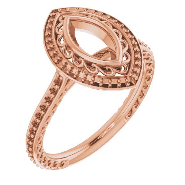 14k Rose Gold