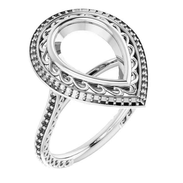 Halo-Style Engagement Ring