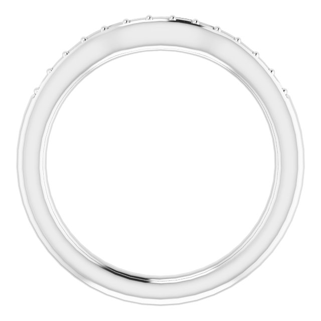 Band Mounting for 6 mm Square Ring view 2