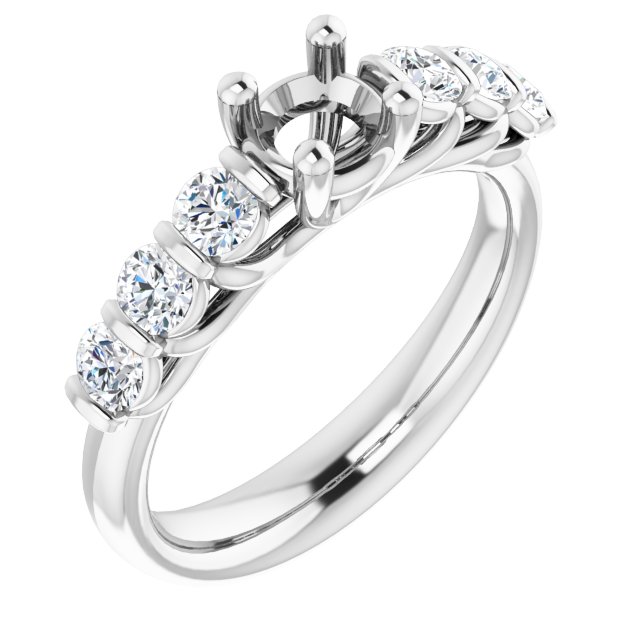 14k White Gold