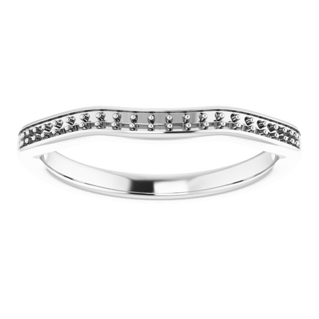 Band Mounting for 5 mm Cushion Ring view 3