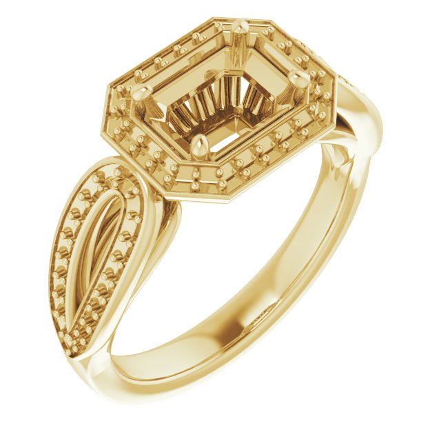 14k Yellow Gold
