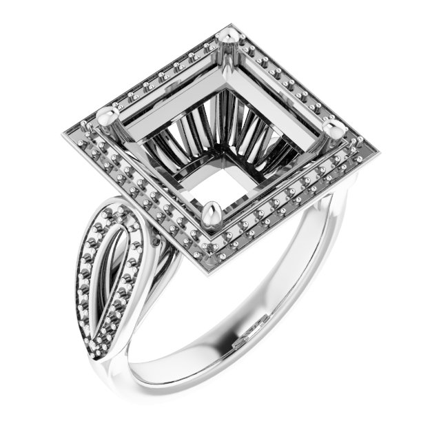 Halo-Style Ring