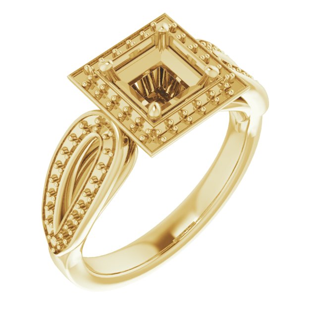 14k Yellow Gold