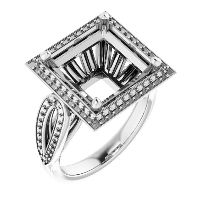 Halo-Style Ring