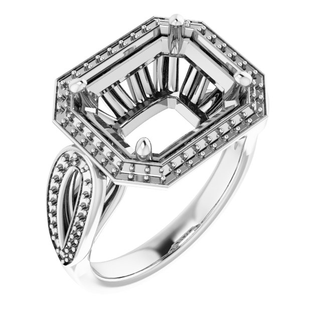 Halo-Style Ring