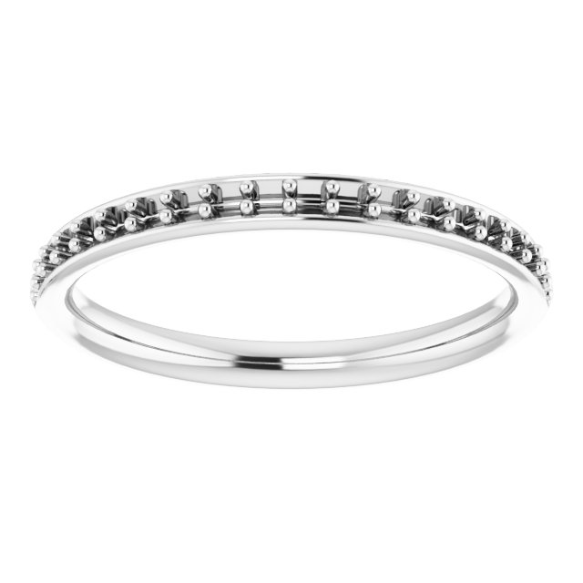 Band Mounting for 9x4.5 mm Marquise Ring view 3