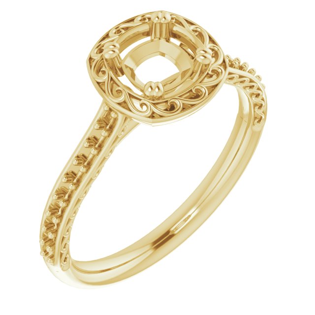 14k Yellow Gold