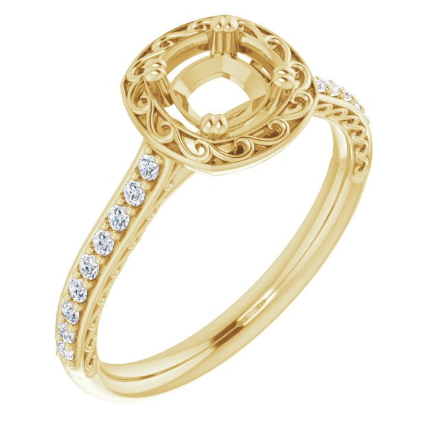 14k Yellow Gold