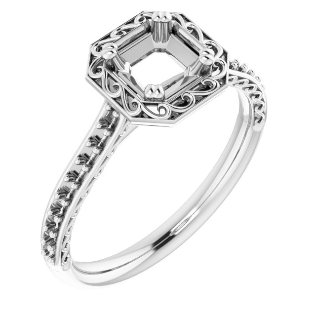 14k White Gold