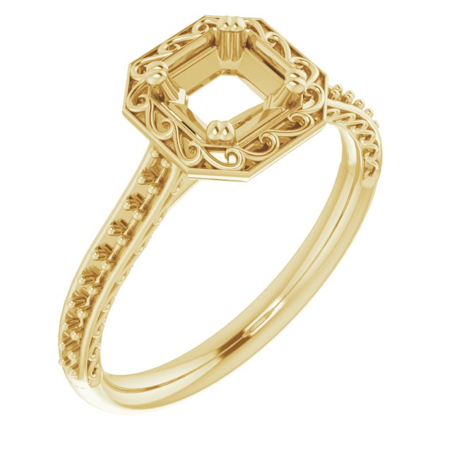 14k Yellow Gold
