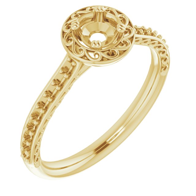 14k Yellow Gold