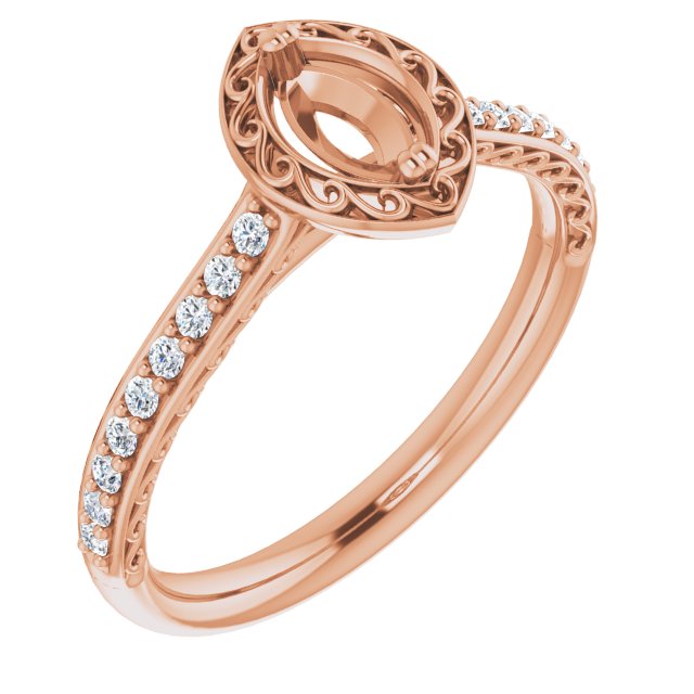 14k Rose Gold