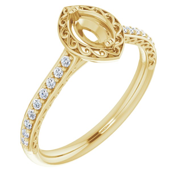 14k Yellow Gold