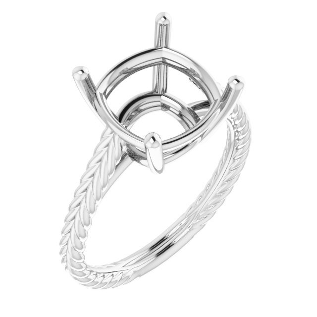 Rope Solitaire Ring