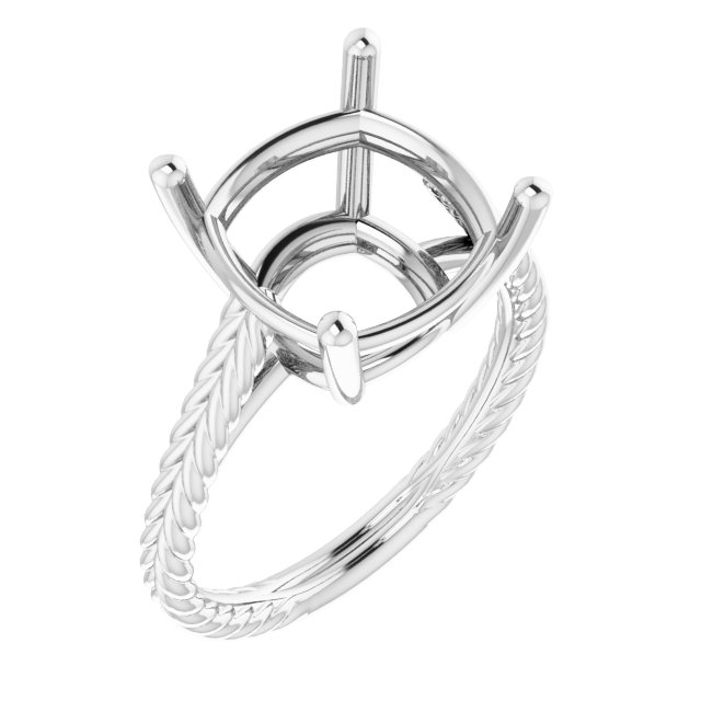 Rope Solitaire Ring