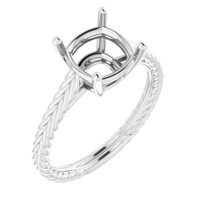 Rope Solitaire Ring