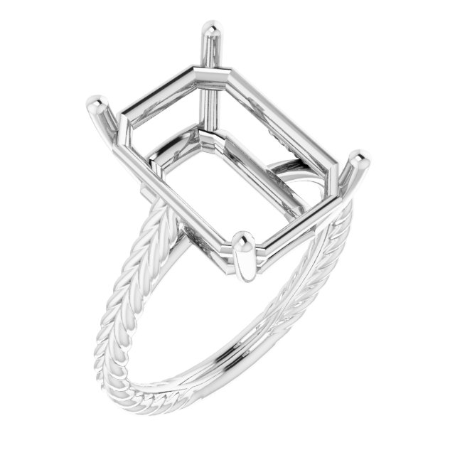 Rope Solitaire Ring