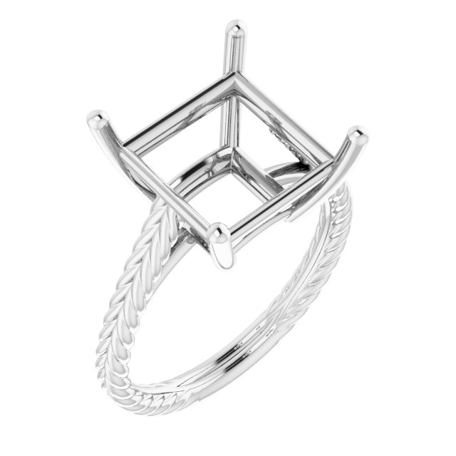 Rope Solitaire Ring