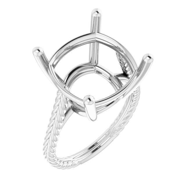 Rope Solitaire Ring