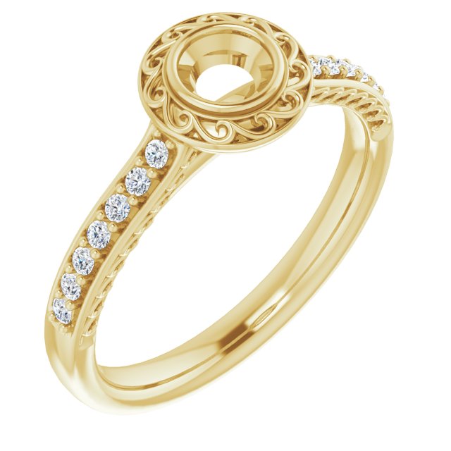 14k Yellow Gold