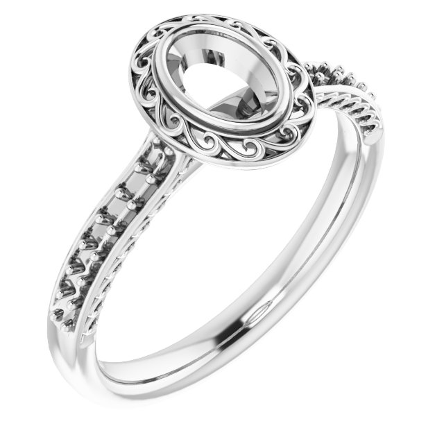 14k White Gold
