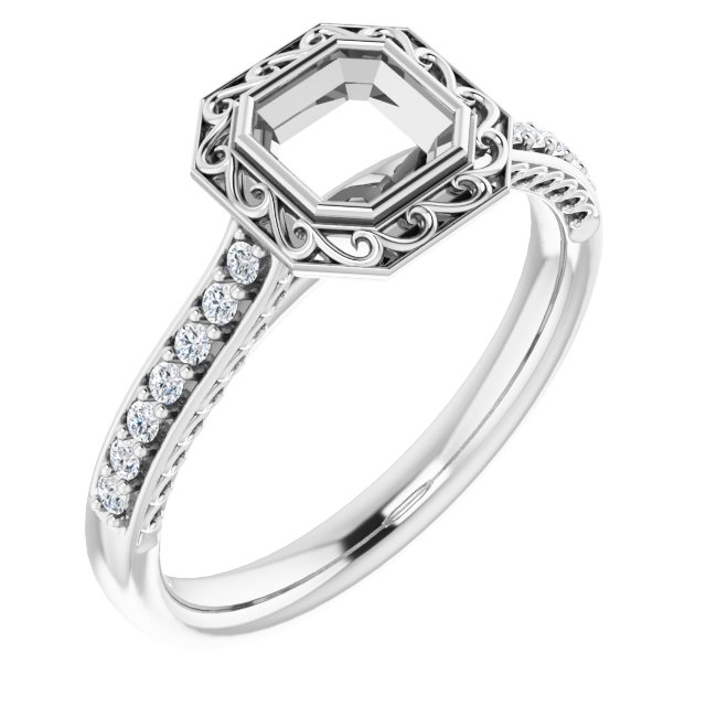 14k White Gold