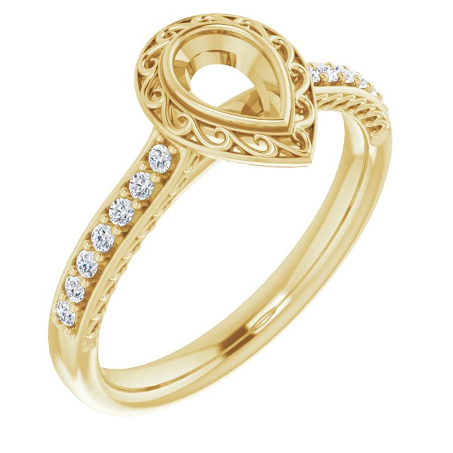 14k Yellow Gold