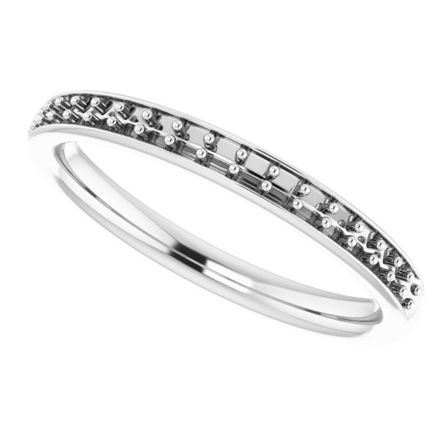 Band Mounting for 7x3.5 mm Marquise Ring view 5