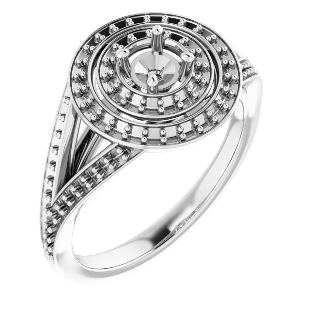 14k White Gold