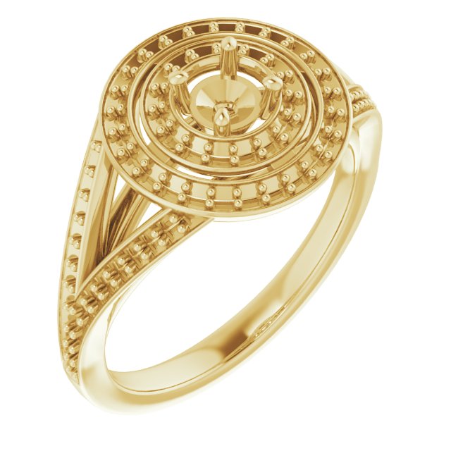 14k Yellow Gold