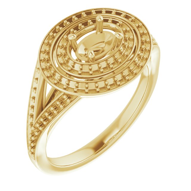 14k Yellow Gold
