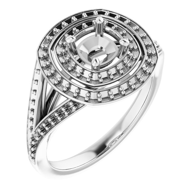 14k White Gold
