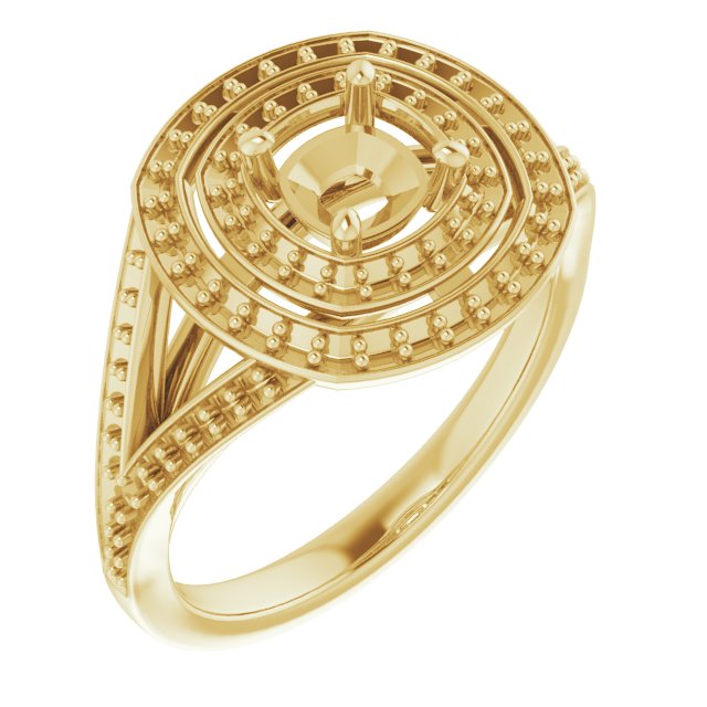 14k Yellow Gold