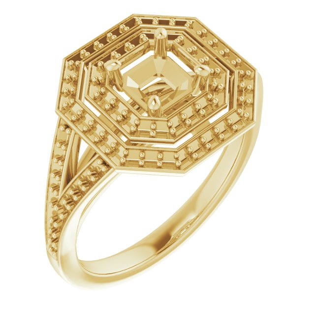 14k Yellow Gold
