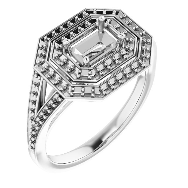 14k White Gold