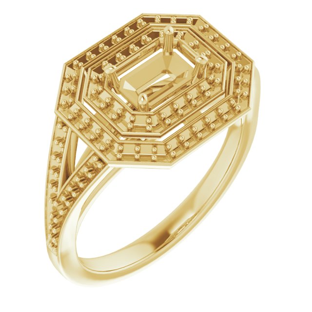 14k Yellow Gold
