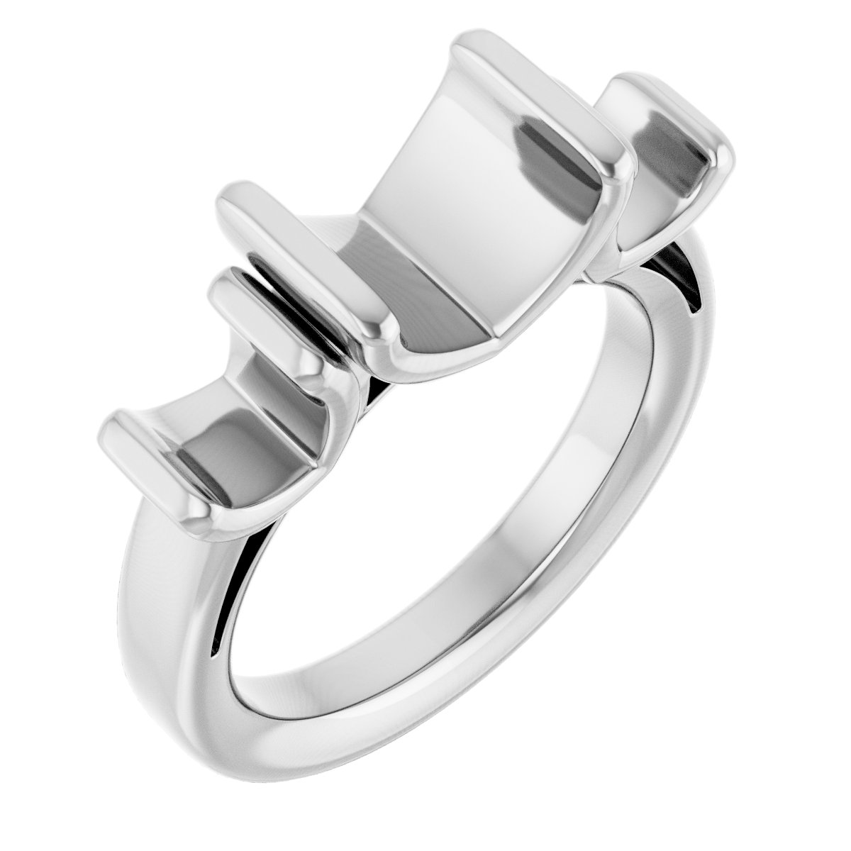 Three-Stone Engagement Ring