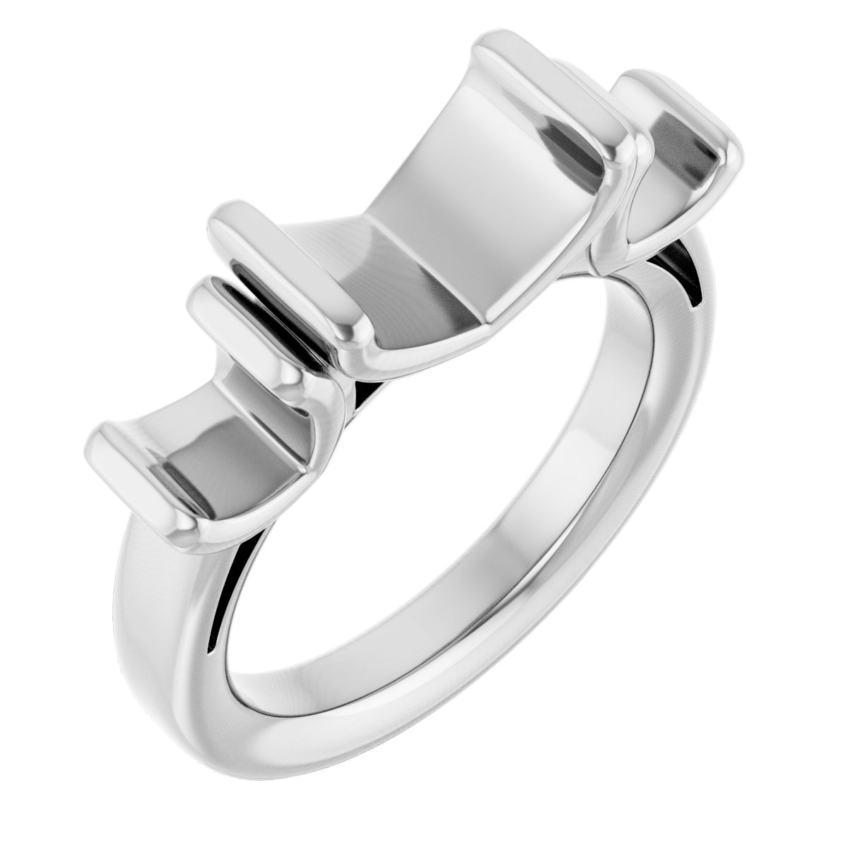 Three-Stone Engagement Ring