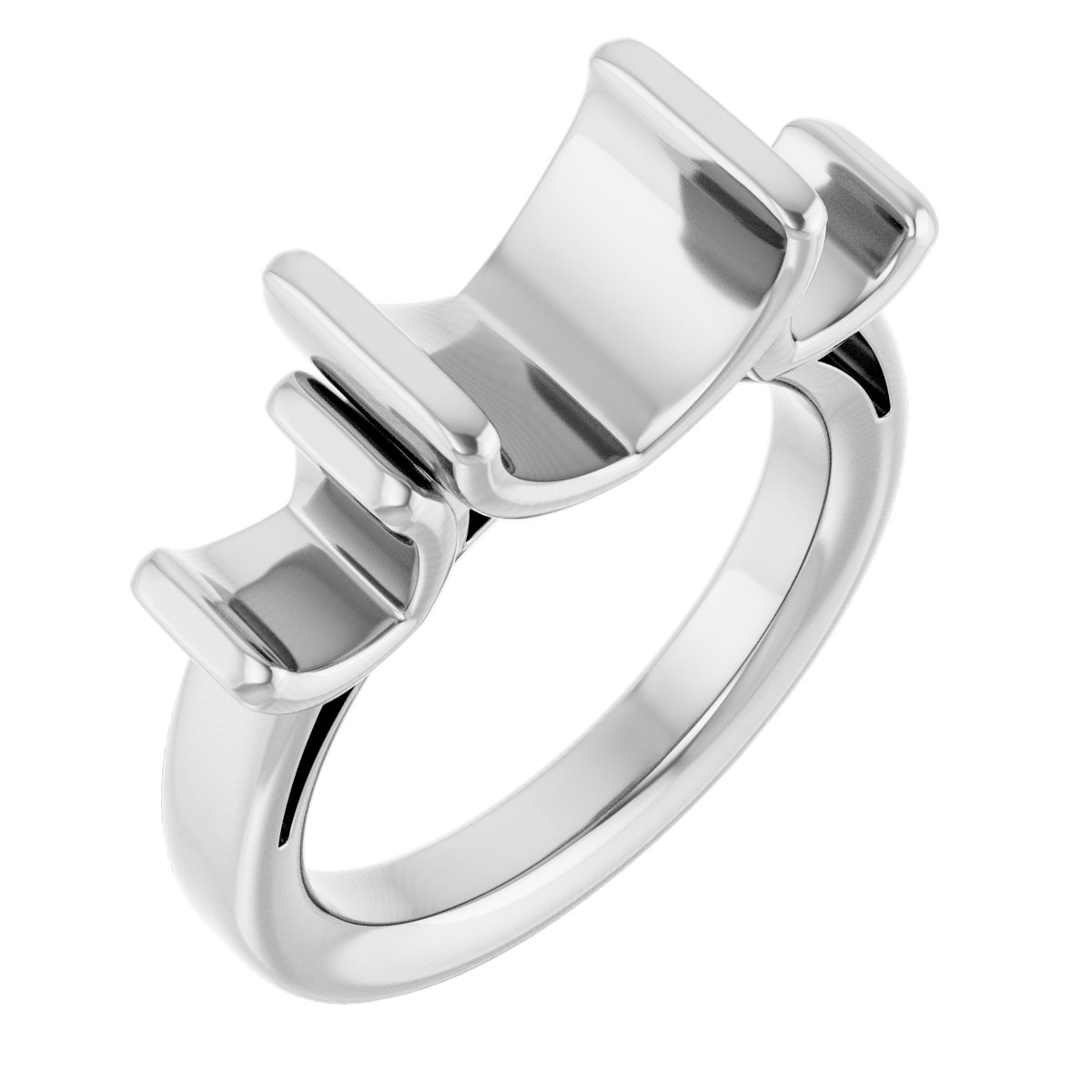 Three-Stone Engagement Ring