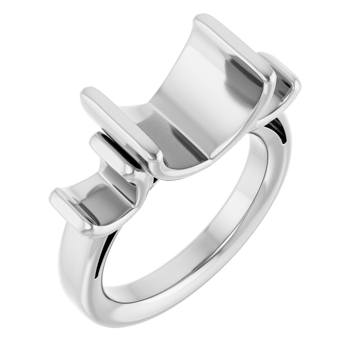 Three-Stone Engagement Ring