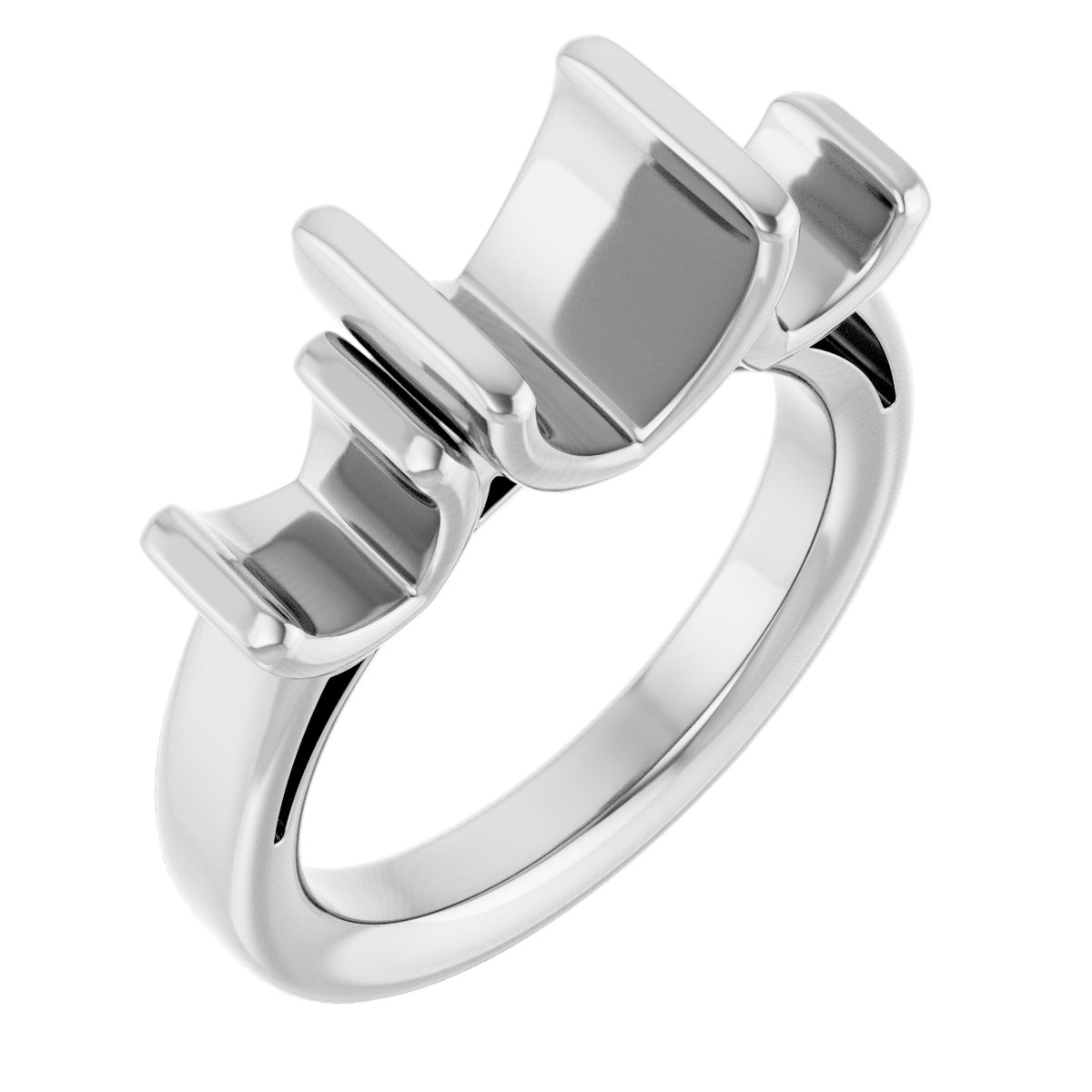 Three-Stone Engagement Ring