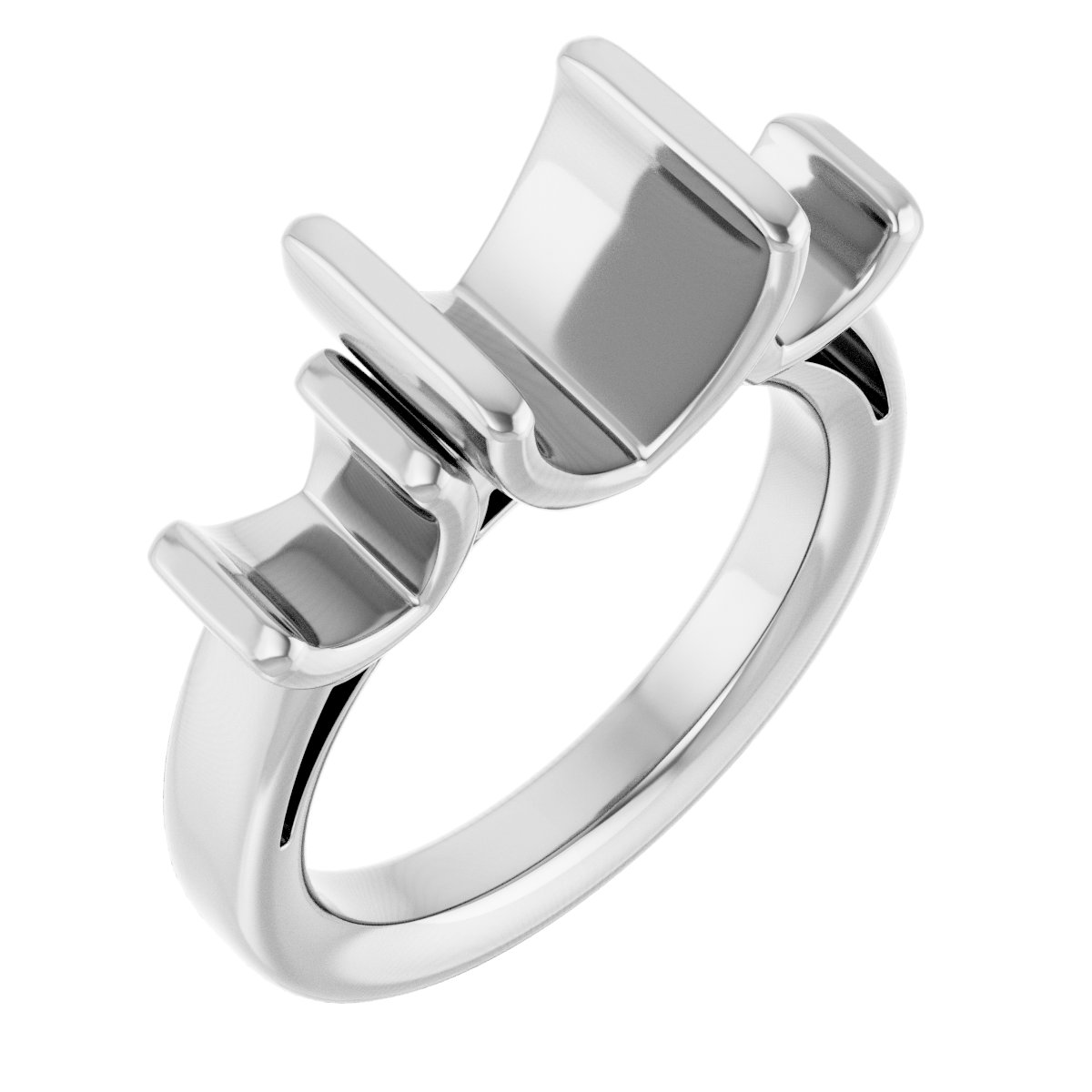 Three-Stone Engagement Ring