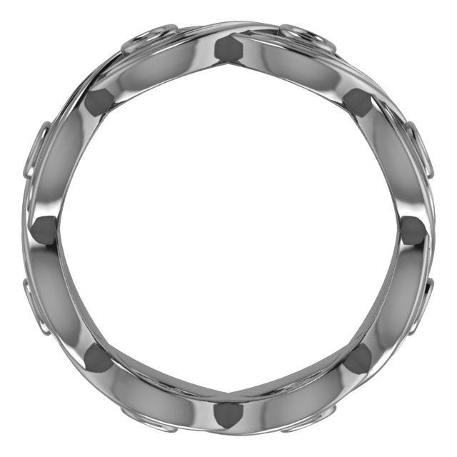 2.75 mm Round Eternity Band Mounting Size 8.5 view 2