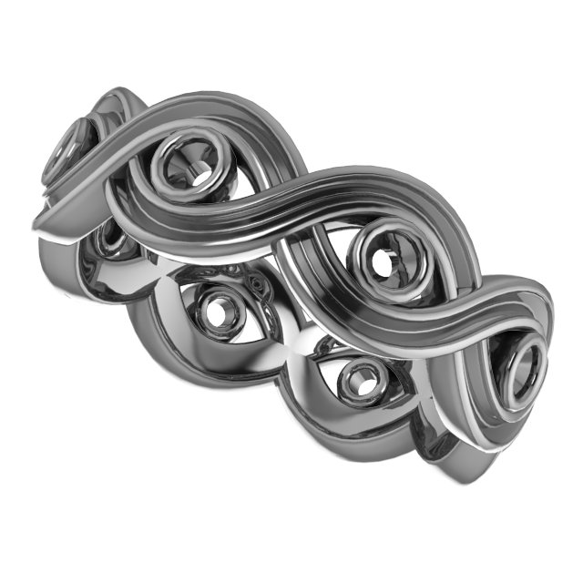2.75 mm Round Eternity Band Mounting Size 8.5 view 5