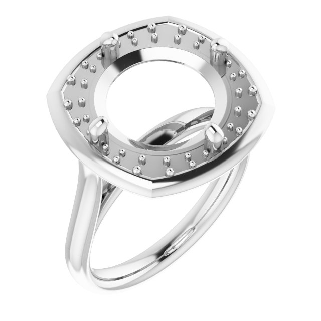 Halo-Style Ring